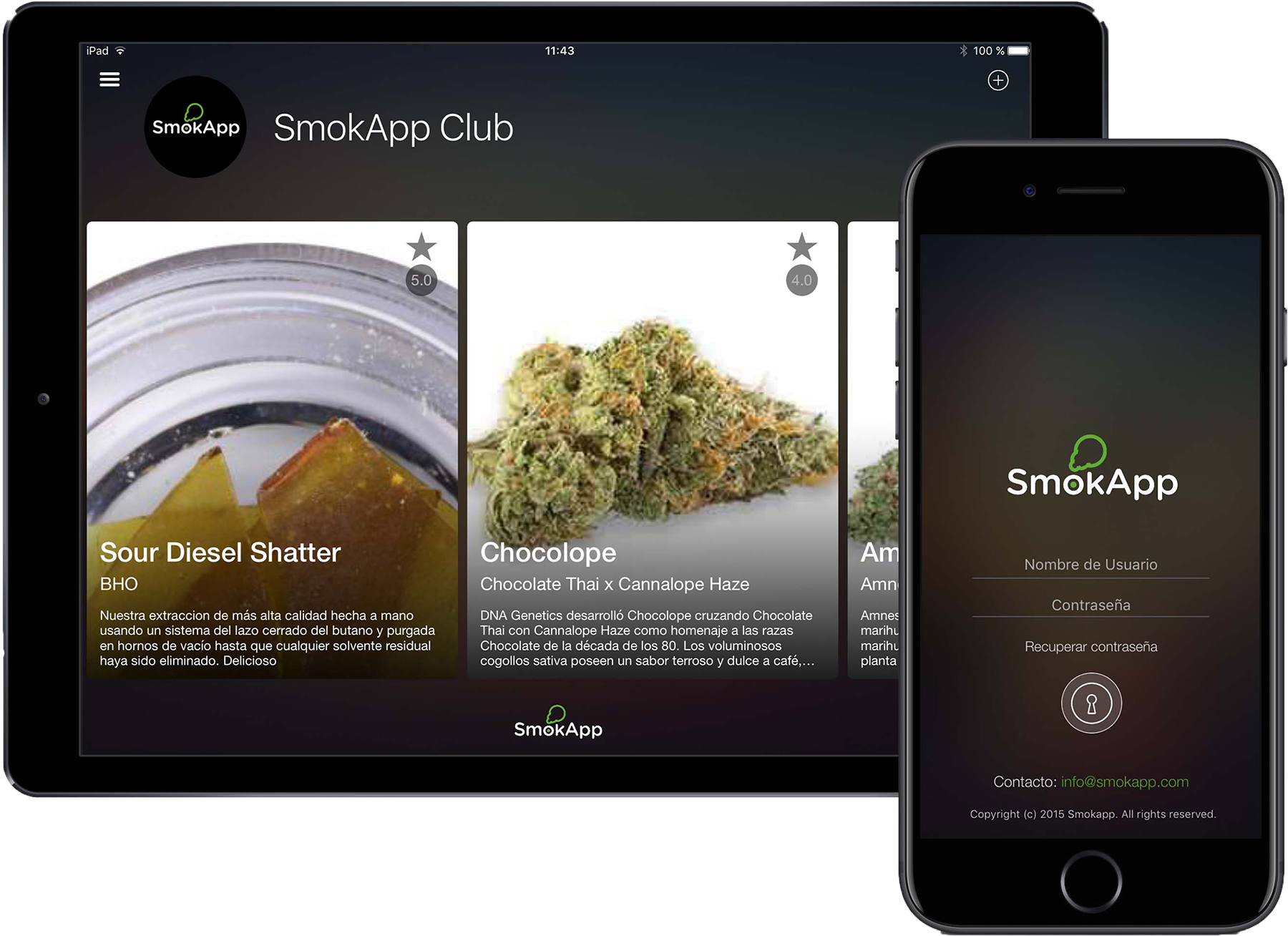 SmokApp Mobile App